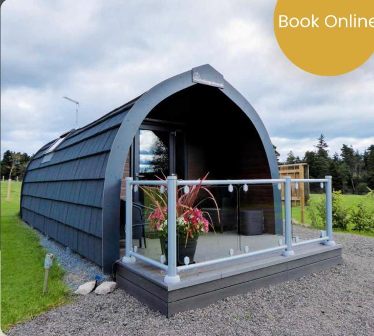 Robins Nest Glamping Pod With Hot Tub Hotel Keith Exterior foto
