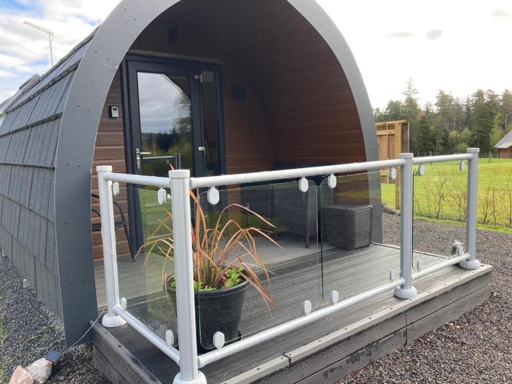 Robins Nest Glamping Pod With Hot Tub Hotel Keith Exterior foto